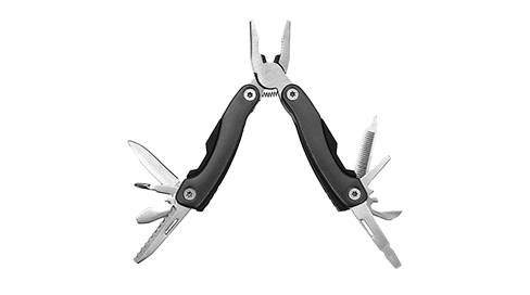ペンチやナイフなど 11種類の道具を一つにまとめた アウトドアマルチツール 商品画像