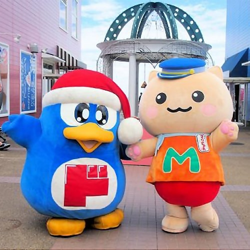 ドンペンとまりにゃんと伊東マリンタウン