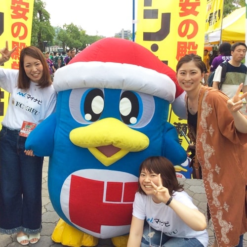 ドンペンとドン・キホーテ柳ヶ瀬&FC岐阜タイアップ