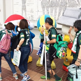 ドンペンとドン・キホーテ柳ヶ瀬&FC岐阜タイアップ