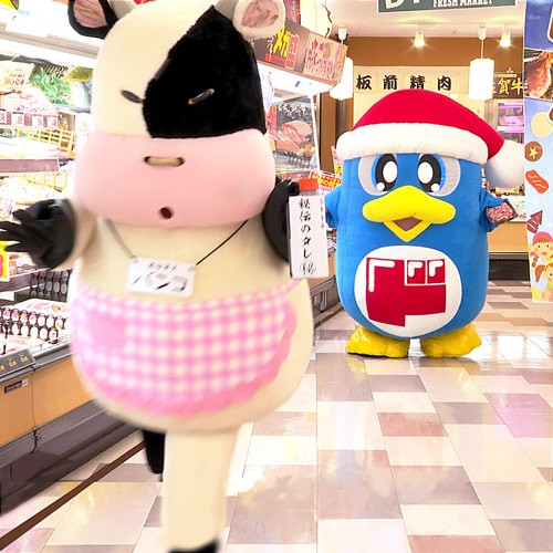 ドンペンとバンコの撮影の一コマ