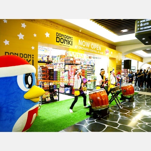 ドンペンとDONDONDONKIオーチャードセントラル店 アジア初出店オープニングイベント
