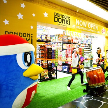 ドンペンとDONDONDONKIオーチャードセントラル店 アジア初出店オープニングイベント