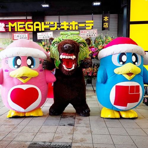 ドンペンとMEGAドン・キホーテ札幌狸小路本店オープン