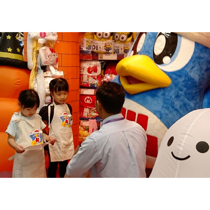 ドンペンとMEGAドン・キホーテ新世界店「ドンキホーテでお仕事体験」 3