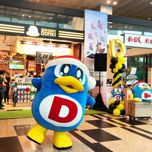 ドンペンとDON DON DONKI Sweet potato factoryチャンギ国際空港ターミナル3