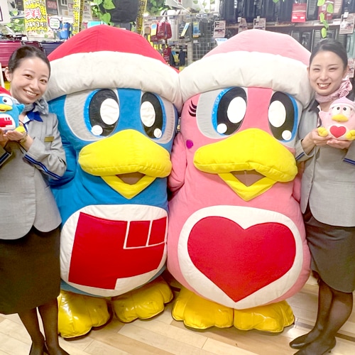 ドンペン＆ドンコとANAキャビンアテンダントさん