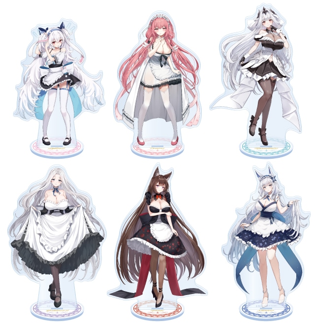 アズールレーン アクリルスタンドBIG　全6種