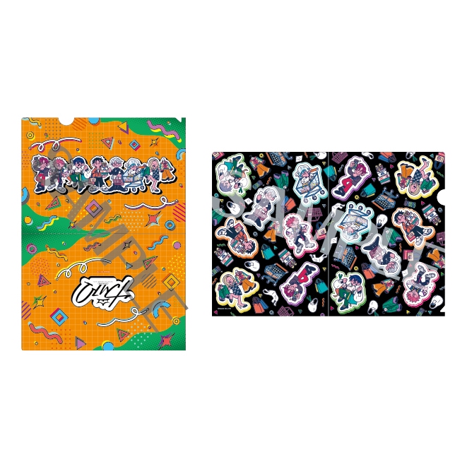 カリスマ  描き起こしクリアファイルセット【おでかけver.】 (全1種/1セット2枚入り）