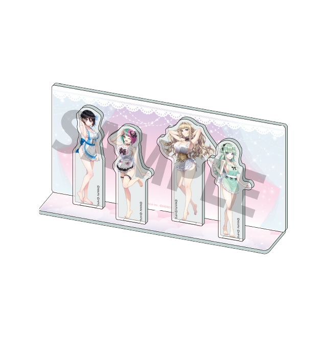 ドルフィンウェーブ 描き下ろしアクリルジオラマ【エプロンver.】(全1種)