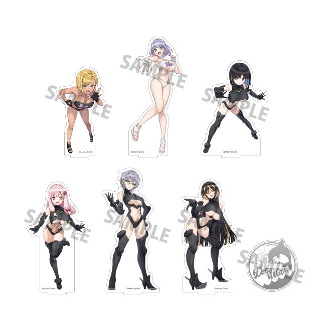 ドルフィンウェーブ BIGアクリルスタンド(全6種)