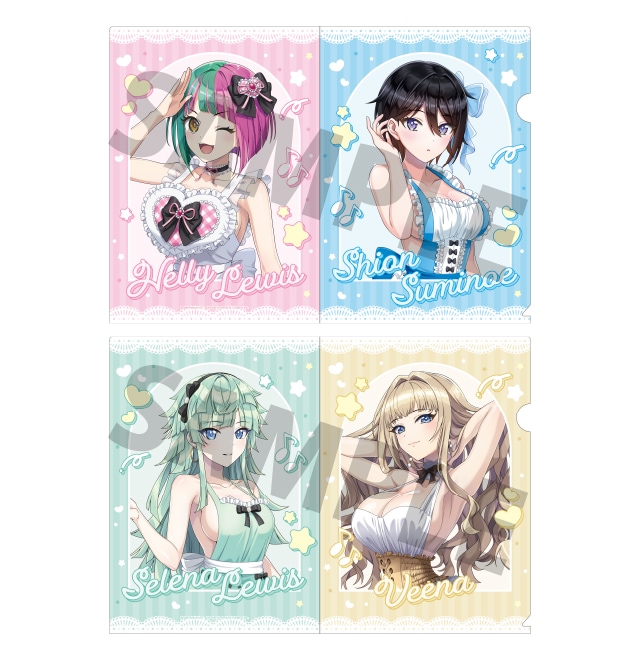 ドルフィンウェーブ 描き下ろしクリアファイルセット【エプロンver.】(全1種)