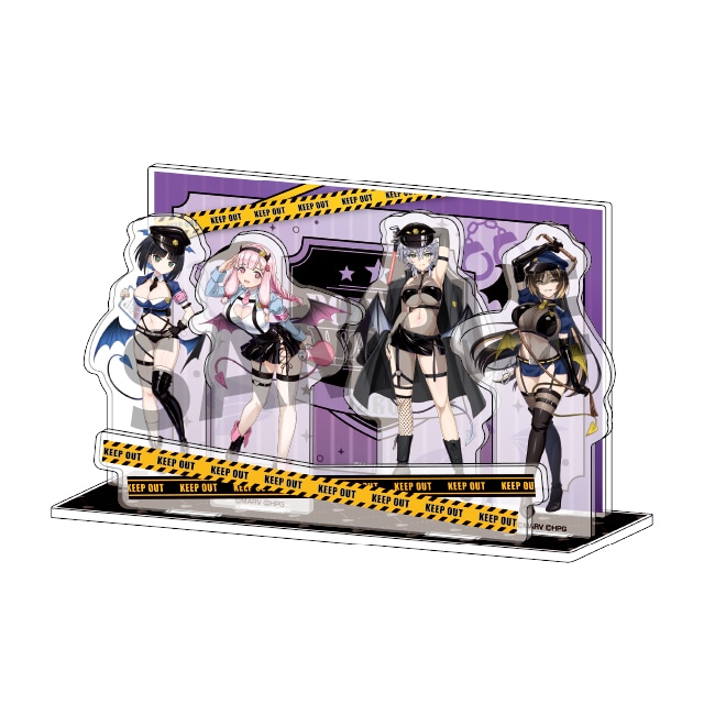 ドルフィンウェーブ  描き下ろしアクリルジオラマ【デビルポリスver.】（全1種）