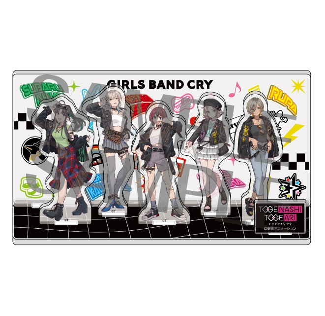 ガールズバンドクライ  描き下ろしアクリルジオラマ【ライダースver.】（全1種）