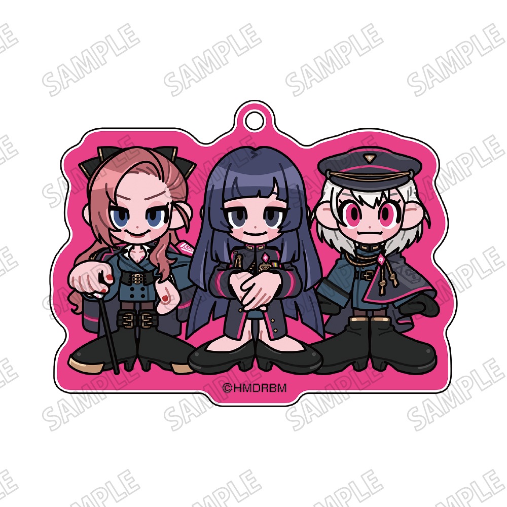 ヒプノシスマイク ミニキャラアクリルキーホルダー【言の葉党】（全1種） 880円（税込）