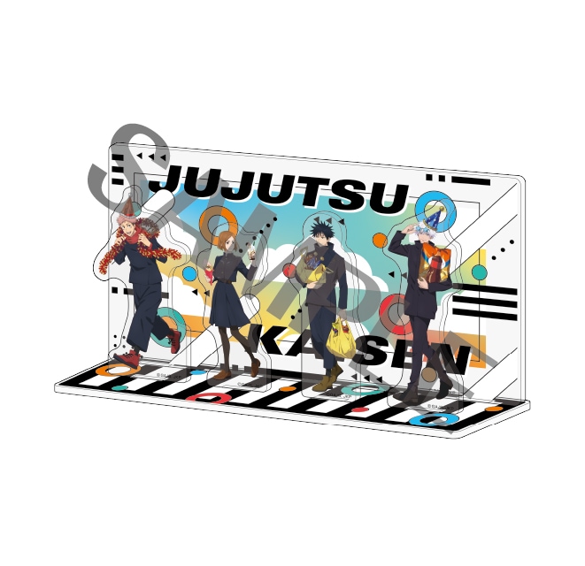 呪術廻戦  描き下ろしアクリルジオラマ【パーティーver.】（全1種）