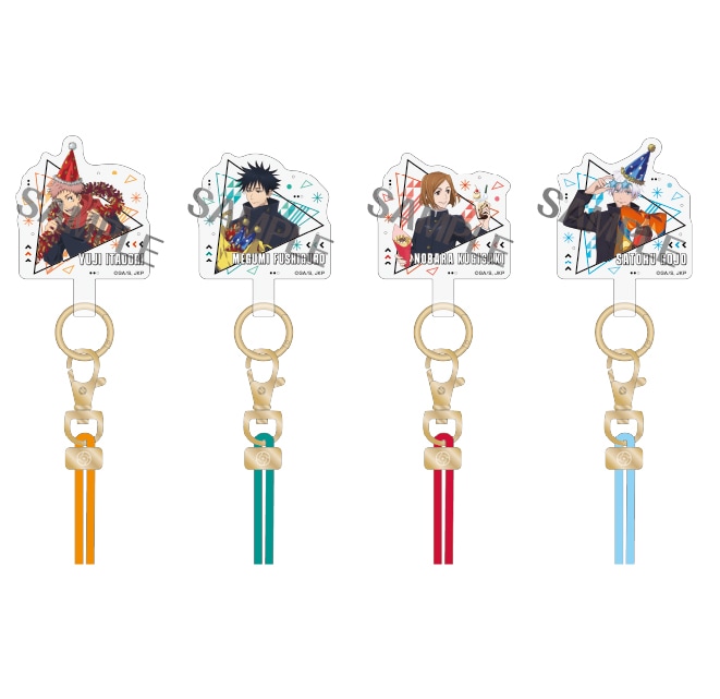 呪術廻戦  マルチリングプラス ストラップセット（全4種）