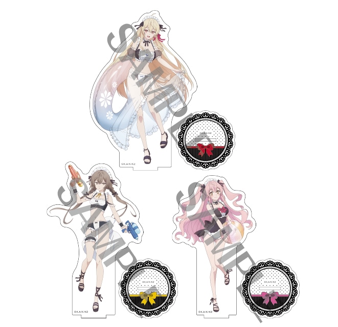 キミと僕の最後の戦場、あるいは世界が始まる聖戦 描き下ろしBIGアクリルスタンド(全3種)