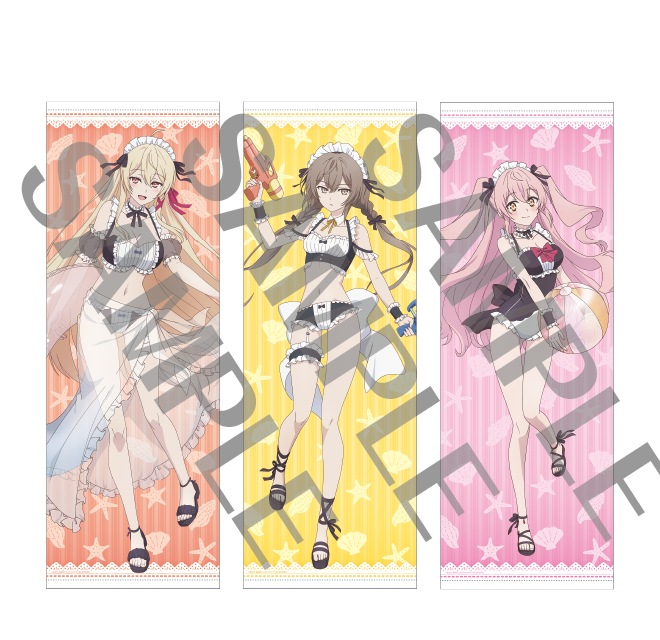 キミと僕の最後の戦場、あるいは世界が始まる聖戦 描き下ろし等身大タペストリー(全3種)