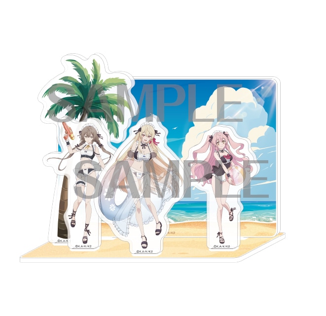 キミと僕の最後の戦場、あるいは世界が始まる聖戦 描き下ろしアクリルジオラマ(全1種)