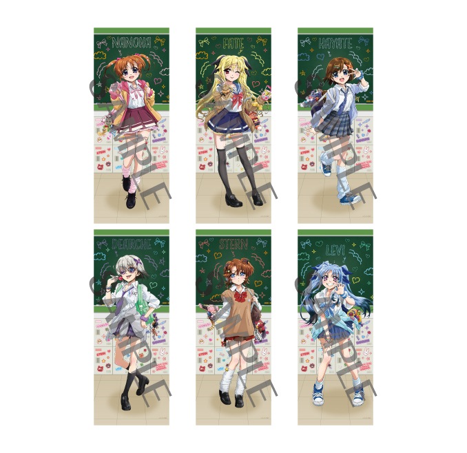 魔法少女リリカルなのは 描き下ろし等身大タペストリー(全6種)