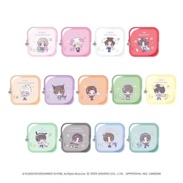 SANRIO  スクエアポーチ（全13種）