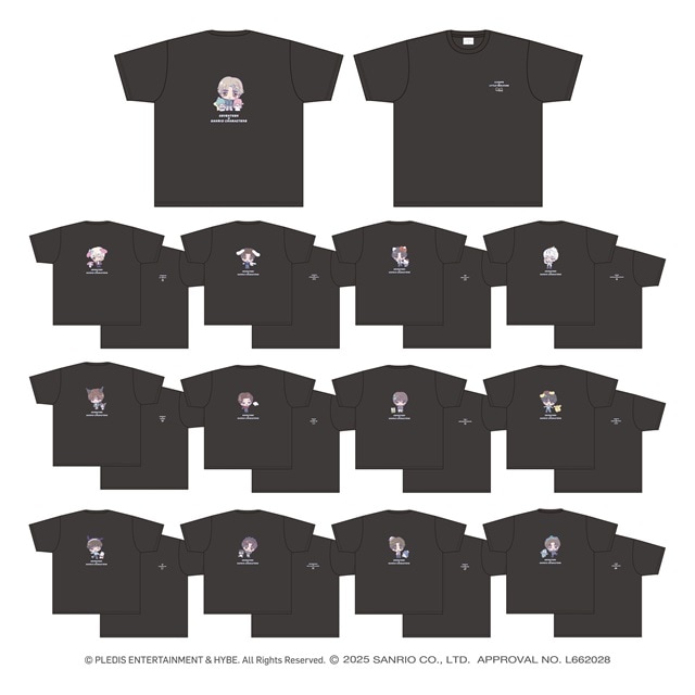 SANRIO  Tシャツ（全13種）