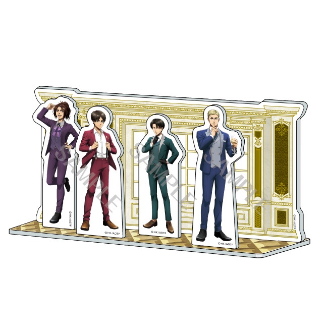 進撃の巨人 描き下ろしアクリルジオラマ(全1種)