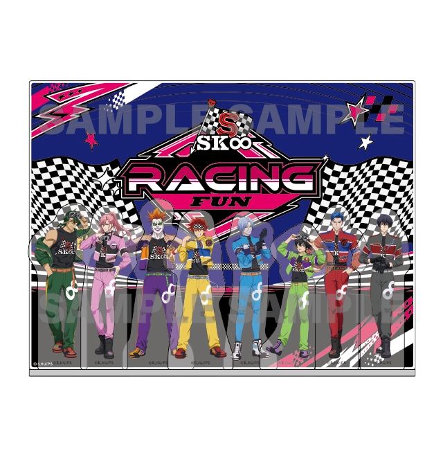 SK∞ エスケーエイト 描き下ろしアクリルジオラマ【パーティーver.】(全1種)