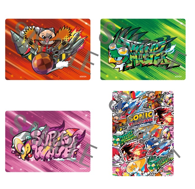 ソニックレーシング クロスワールド クリアカードセット(全1種)