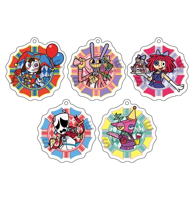 『アメイジングデジタルサーカス』 『アメイジングデジタルサーカス』アクリルキーホルダーコレクション（全5種）