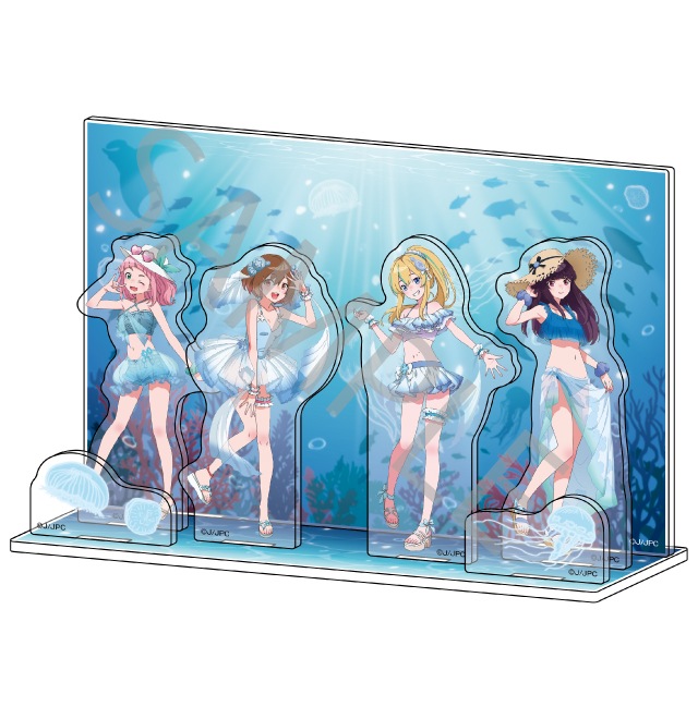 夜のクラゲは泳げない  描き下ろしアクリルジオラマ（全1種）