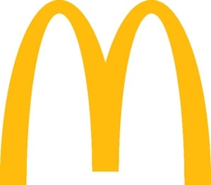 マクドナルドMEGAドン・キホーテUNY嬉野店のロゴ