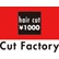 カットファクトリーのロゴ