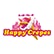 ハッピークレープ北鴻巣店のロゴ