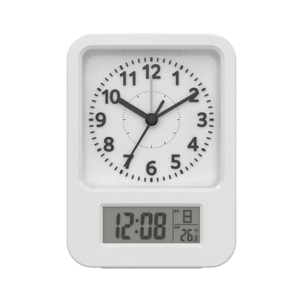 みんなが見やすい時計　アナログデジタル兼用時計　OZ-TA004