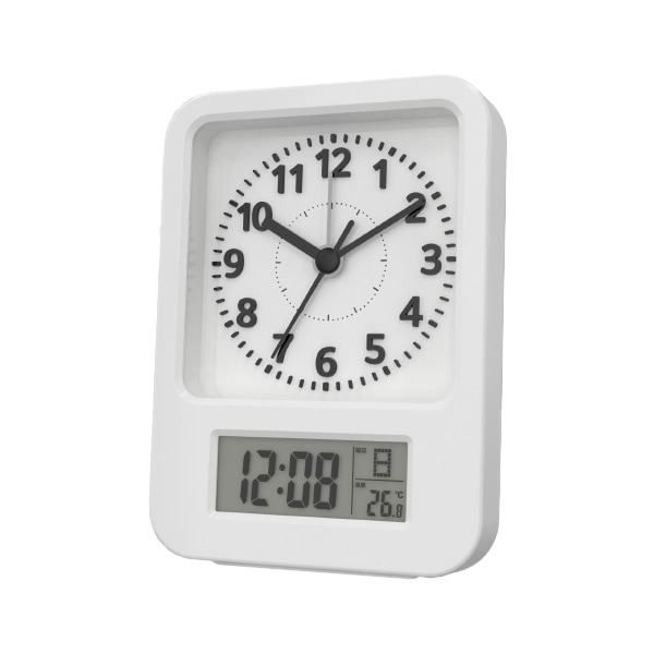 みんなが見やすい時計　アナログデジタル兼用時計　OZ-TA004