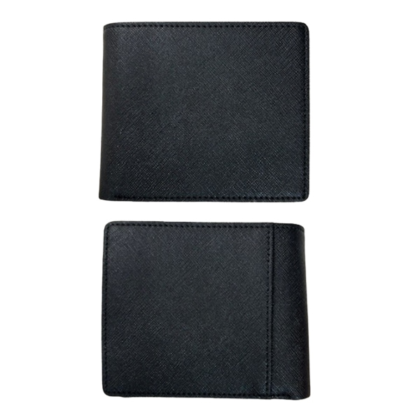 キズに強いサフィアーノ２つ折り財布