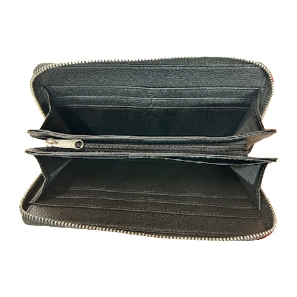 キズに強いシュリンクラウンドファスナー束入れ