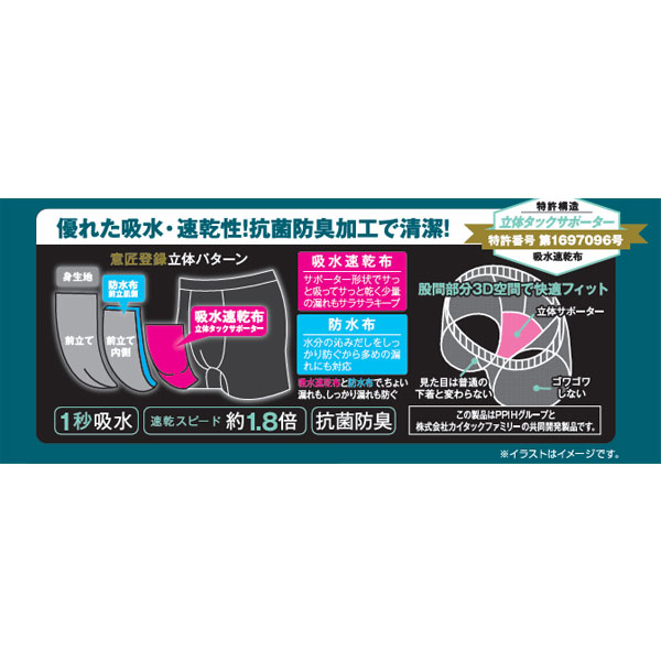 ドンキテクノロジーパンツ　もれナック