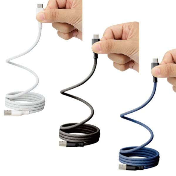 3年断線保証 USB-A to Type-C マグまるケーブル