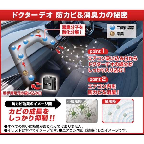 車ド消臭　エアコン防カビタイプ