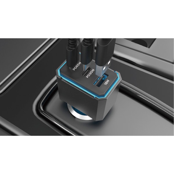 3ポートトリプル爆速充電カーチャージャー