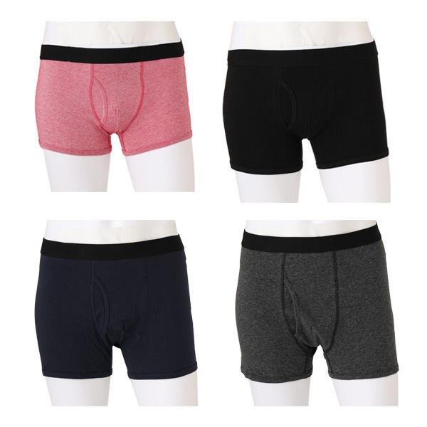 コットンボクサーパンツ