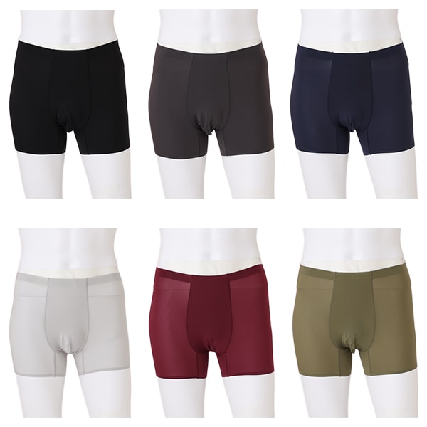 シームレスボクサーパンツ