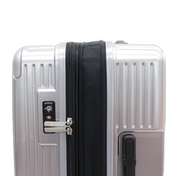 拡張ジッパーキャリーケース